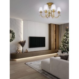 Люстра Петрасвет S1301-5, 5хЕ14 макс, 60Вт