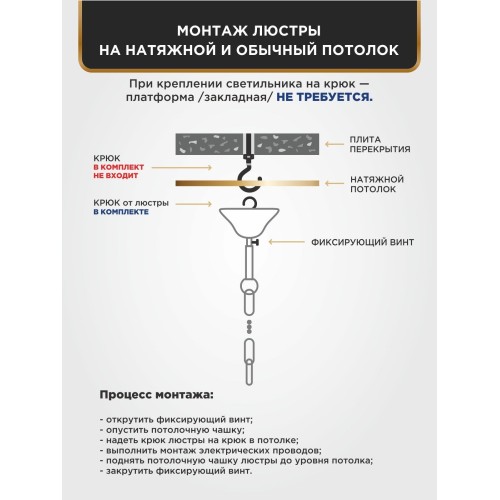 Люстра подвесная 5 ламп хрусталь Аврора S1242-5