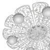 Люстра светодиодная потолочная LED плоская круглая S2452-6