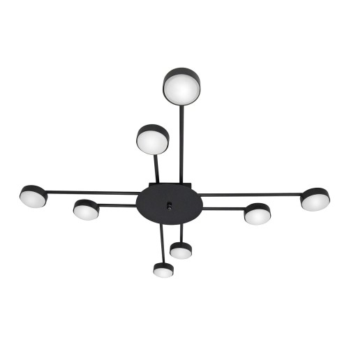 Люстра светодиодная большая LED плоская S2387-8