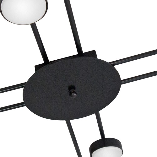 Люстра светодиодная большая LED плоская S2387-8