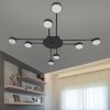 Люстра светодиодная большая LED плоская S2387-8