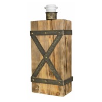 Настольная лампа Петрасвет S5062-1, 1хЕ27 макс, 60Вт Бревно