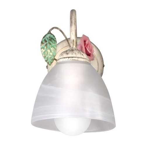 Бра стеклянные плафон стекло Е27 с цветами S2503-1