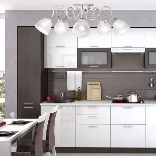 Люстра потолочная 5 плафонов S2128-5