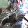 Ворон из металла S4031 дизайнерский