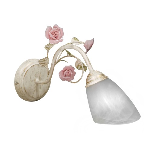 Бра с цветами интерьерная класическая флористика S2340-1