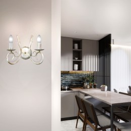 Бра Петрасвет S1202-2, 2хЕ14 макс. 60Вт