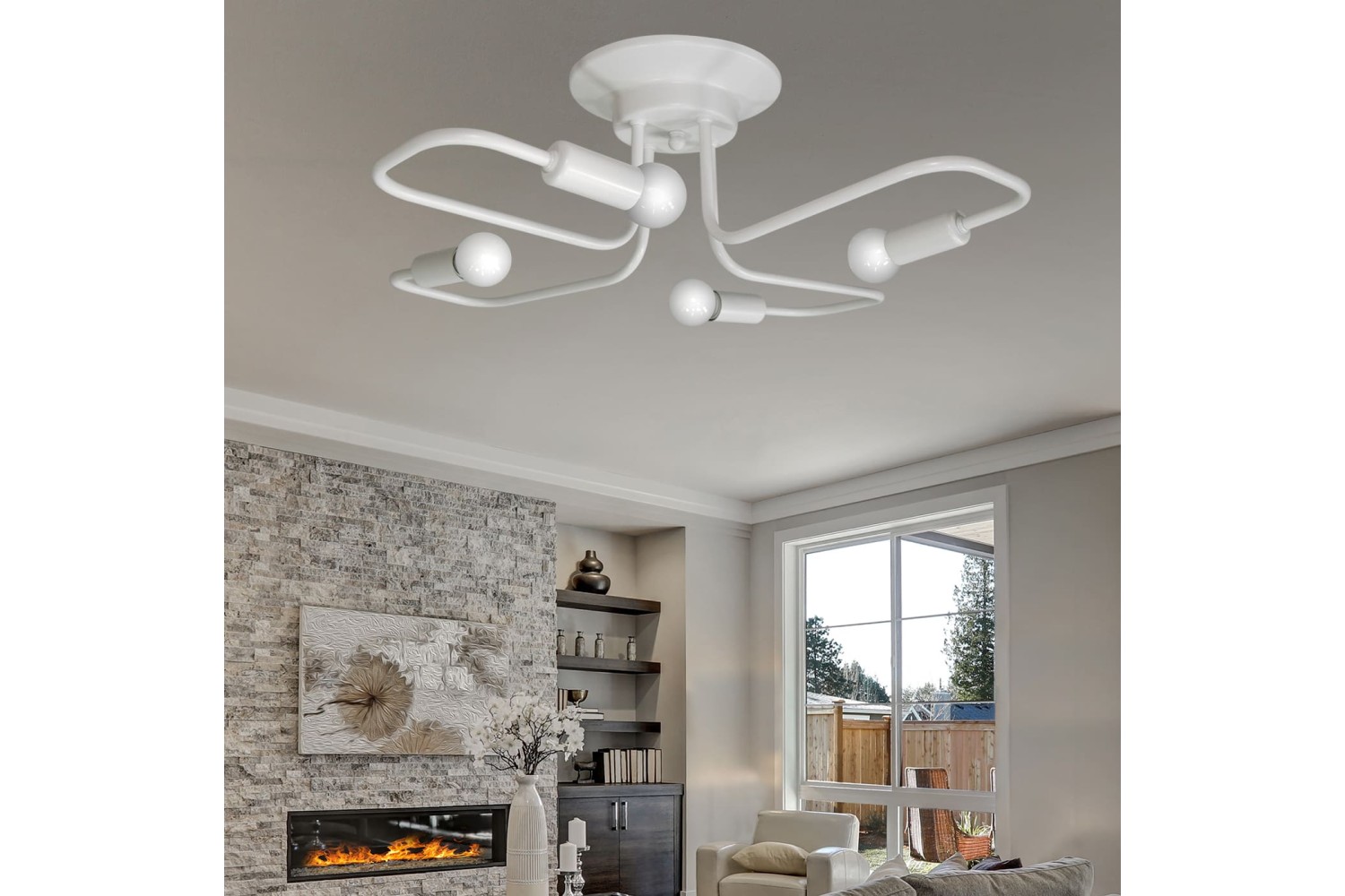 Потолочный светодиодный светильник loft